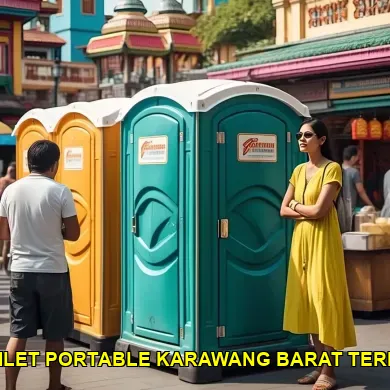 sewa toilet portable karawang barat terpercaya